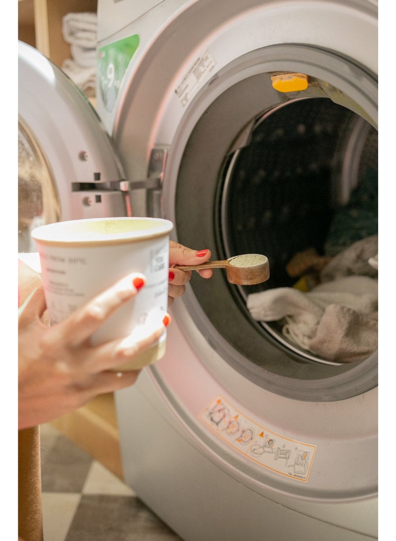 Because You Care Eco-Friendly Laundry Powder Detergent | 30 Washes | Powerful Stain Removal | Deep Cleaning Formula | Fresh Laundry Care - Image 3
